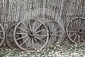 Old West Wagon Wheels