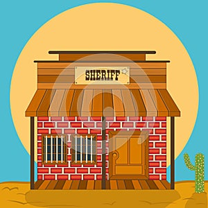 Old western building - sheriff