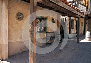 Old Western Cowboy Cantina Saloon