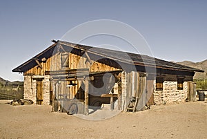 Old Western Ranch Building