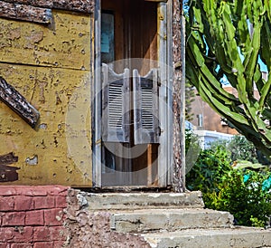 Old western swinging Saloon doors