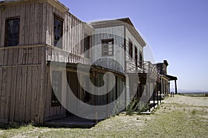 Old Western Town Movie Studio Buildings