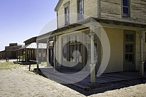 Old Western Town Movie Studio Buildings