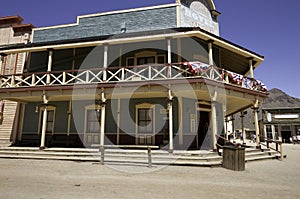 Old Western Town Movie Studio Buildings