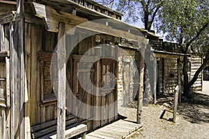 Old Western Town Movie Studio Buildings