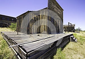 Old Western Town Movie Studio Sidewalk