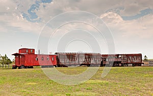 Old Western Train