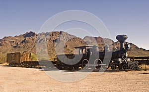 Old Western Train