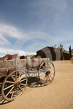 Old Western Wagon