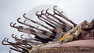 Old whale oil boilers in Antarctica