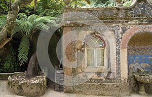 Old wheathered house in sintra