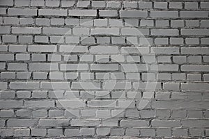 An old white brick wall grunge weathered texture background