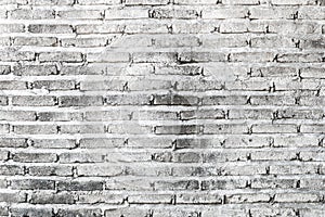 Old white brick wall texture