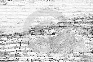 old white brick wall texture