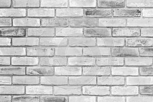 Old white brick wall texture