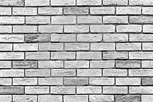 Old white brick wall texture