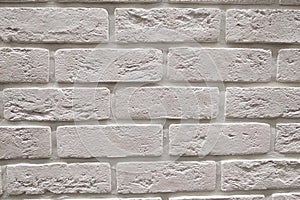 old white brick wall texture background