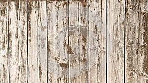 Old white painted exfoliate rustic bright light wooden texture - wood background shabby