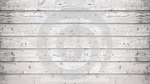 Old white painted exfoliate rustic bright light wooden texture - wood background shabby
