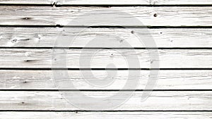 Old white painted exfoliate rustic bright light wooden texture - wood background shabby