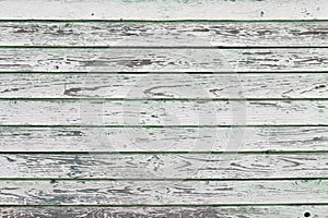 Old white painted wood wall