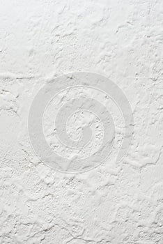 Old white swept wall