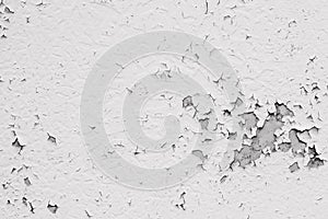 Old white textures wall background. Grunge background with copy space