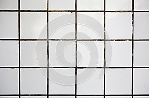 Old white tile