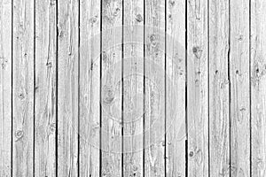 Old white weathered wood texture