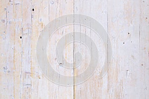 Old white wooden background or texture
