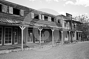 Old Wild West Cowboy Town USA