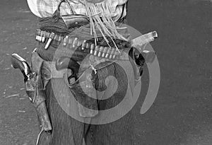 Wild West Outlaw Cowboy Guns and Holster photo