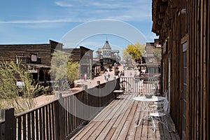 Old Wild West Town Buildings