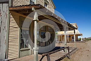 Old Wild West Town Movie Set in Arizona