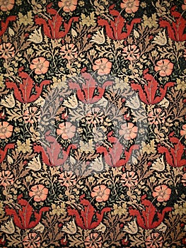 Old William Morris Wallpaper photo