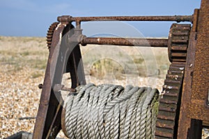 Old winch