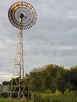 Old wind turbine