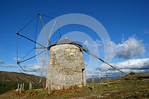 Old windmill of Aboim in Fafe photo