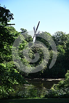 OLD WINDMILL IN COPENHAGEN