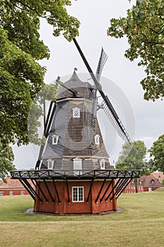 Old windmill in the Copenhagen