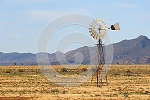 Old windmill in Flinders Ranges