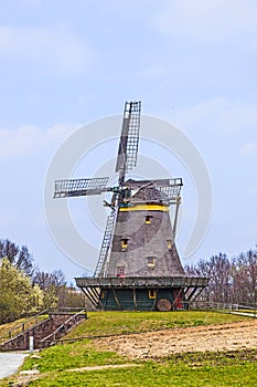 Old windmill in the Hessenpark
