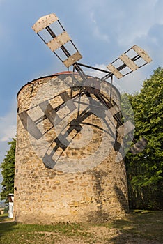 Old windmill in Holic, Slovakia