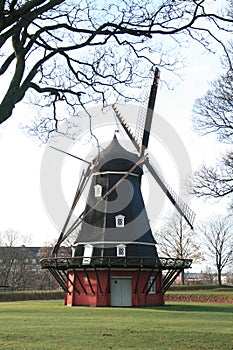 Old windmill at the Kastellet, Copenhagen