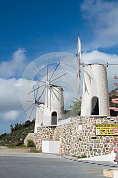 Old windmill on the Lassithi Plateau