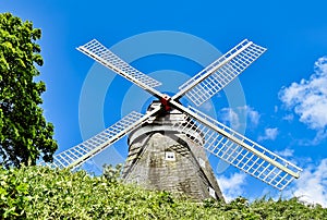 Old windmill in Roebel Mecklenburg-Vorpommern / Germany