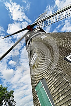 Old windmill in Roebel Mecklenburg-Vorpommern / Germany