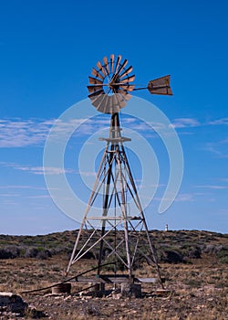 An old windmill in Western Australia