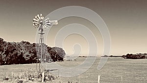 Old windmill Woodside, Victoria, Australia