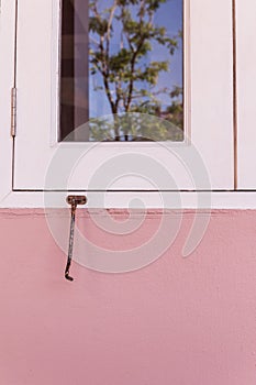 Old window hook, Chino-Portuguese style photo